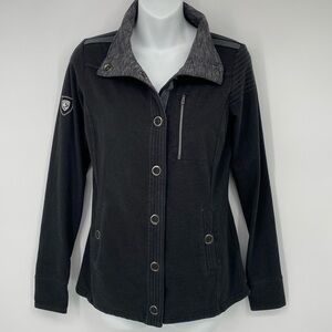 KÜHL Krush Charcoal Gray Lightweight‎ Jacket with Thumbholes Size XS